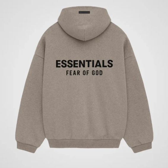 HOODIE ESSENTIALS SS24 Heather Grey
