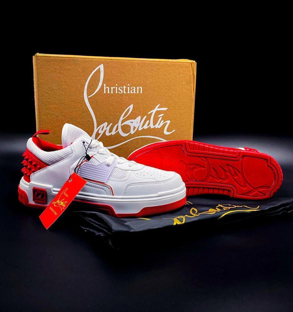 Christian Louboutin Astroloubi White Red