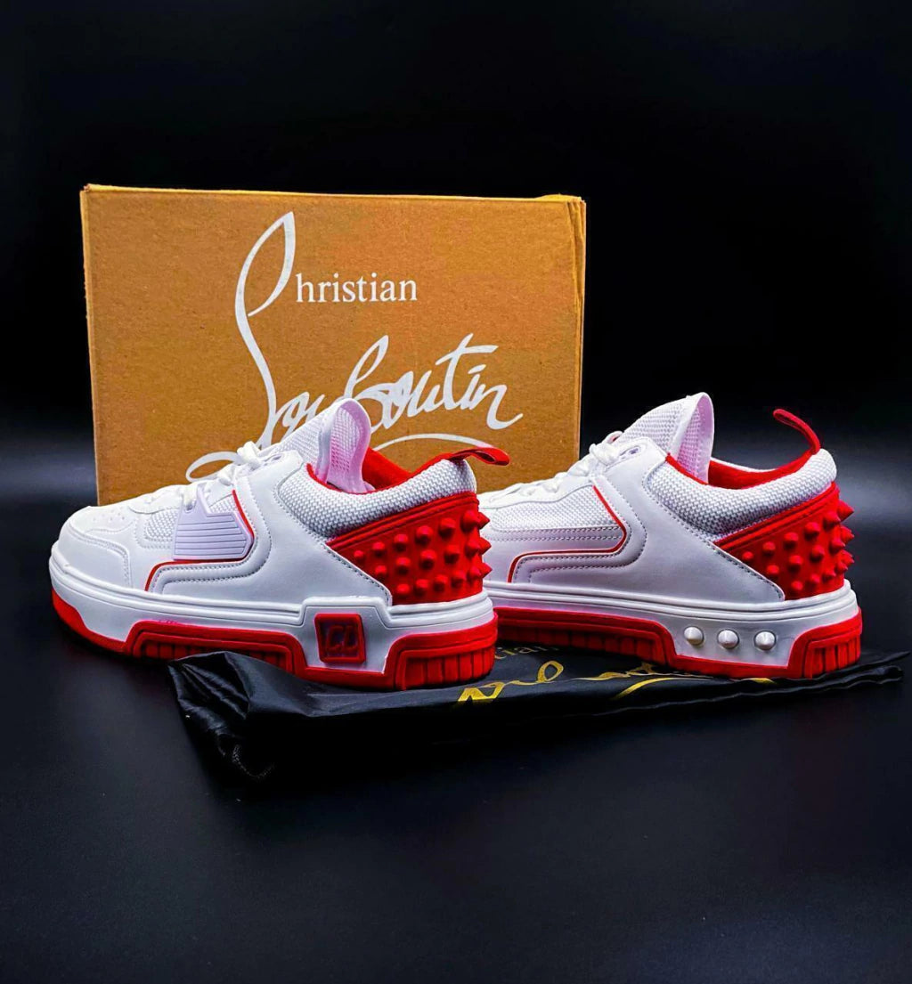 Christian Louboutin Astroloubi White Red