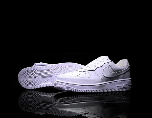 Air Force Af1 Triple White En Piel