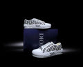 DIOR B23 LOW NEGRO GRIS GRAFFITI