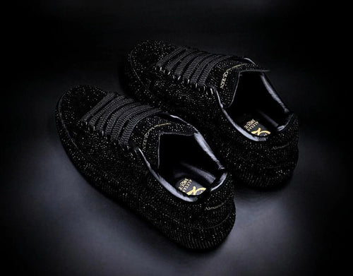 Alexander Mcqueen Negro Crystales Full